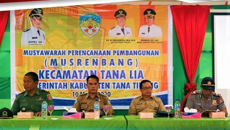 Musrenbang Tingkat Kecamatan Tana Lia