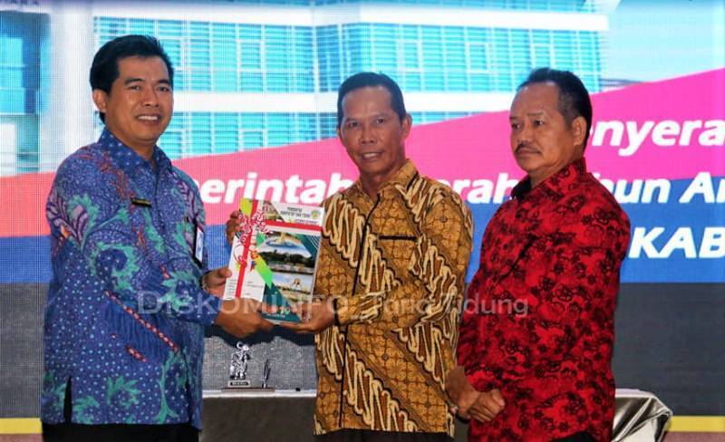 Penyerahan LKPD Pemerintah Kabupaten Tana Tidung Tahun Anggaran 2019 (Unaudited)