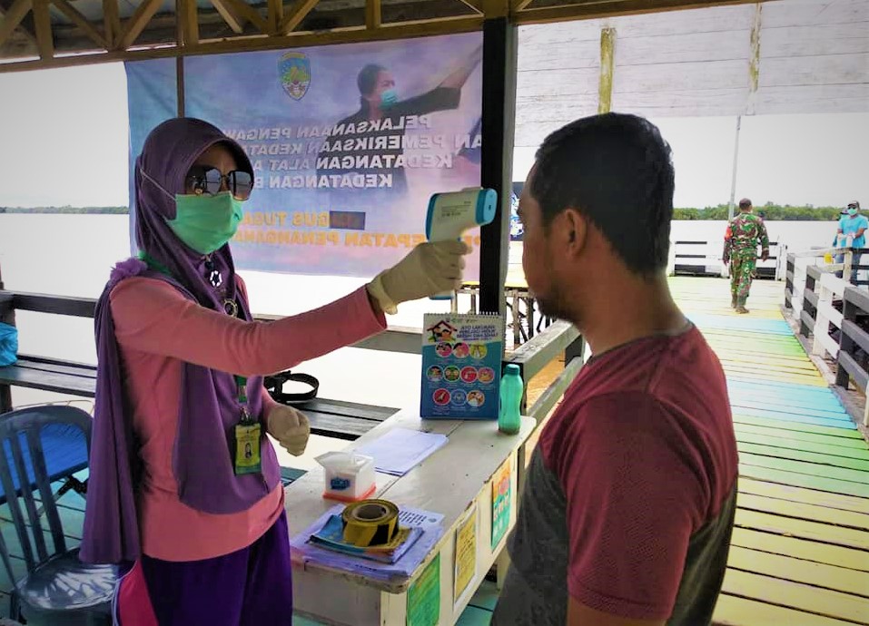 Giat Gugus Tugas Percepatan Penanganan Covid-19 Hari Minggu