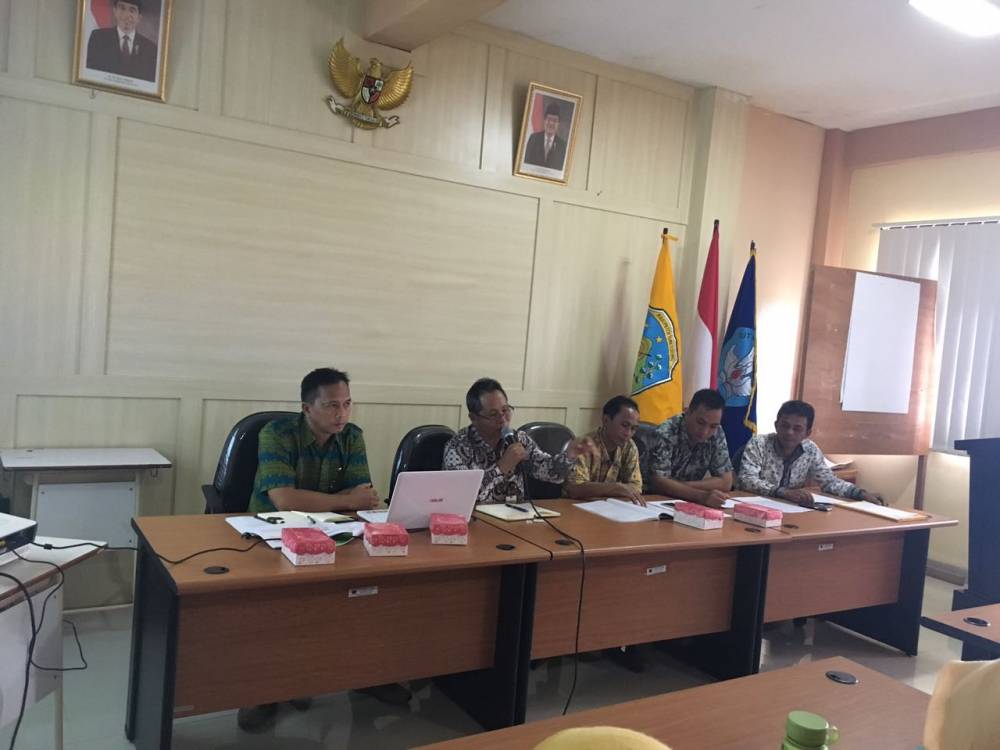 Dinas Pendidikan KTT Gelar Rakor Persiapan UNBK dan Sosialisasi dana BOS