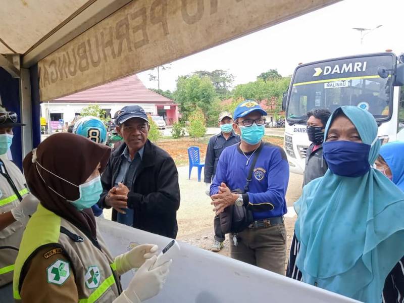 Giat Gugus Tugas Percepatan Penanganan Covid-19 Hari Senin