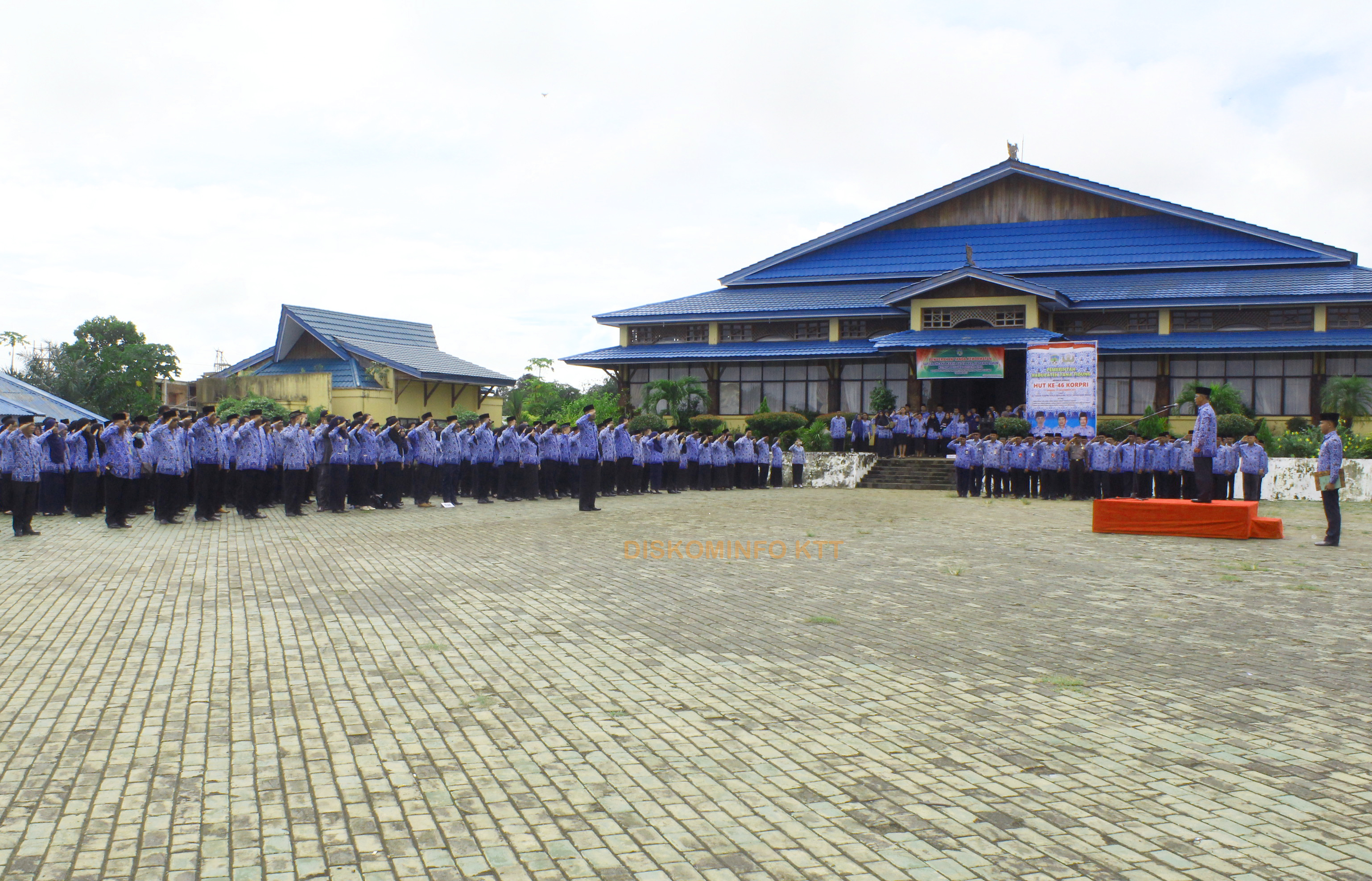 Bupati Pimpin Upacara HUT Korpri