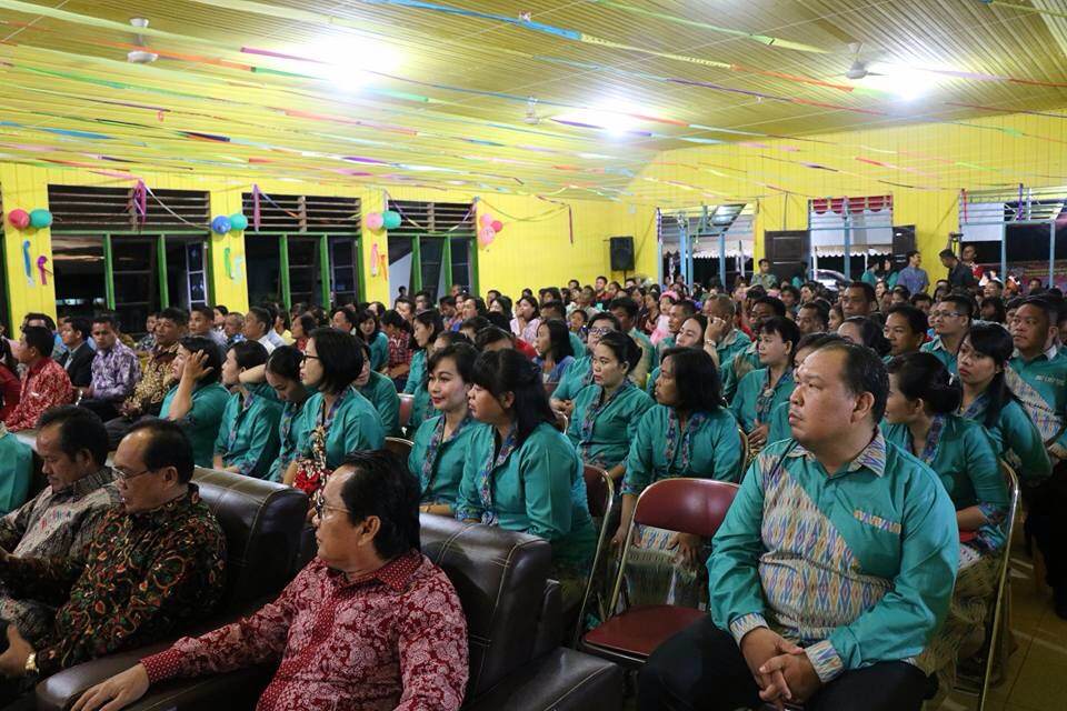 Safari Natal ke-4 Pemerintah Kabupaten Tana Tidung di Kecamatan Muruk Rian