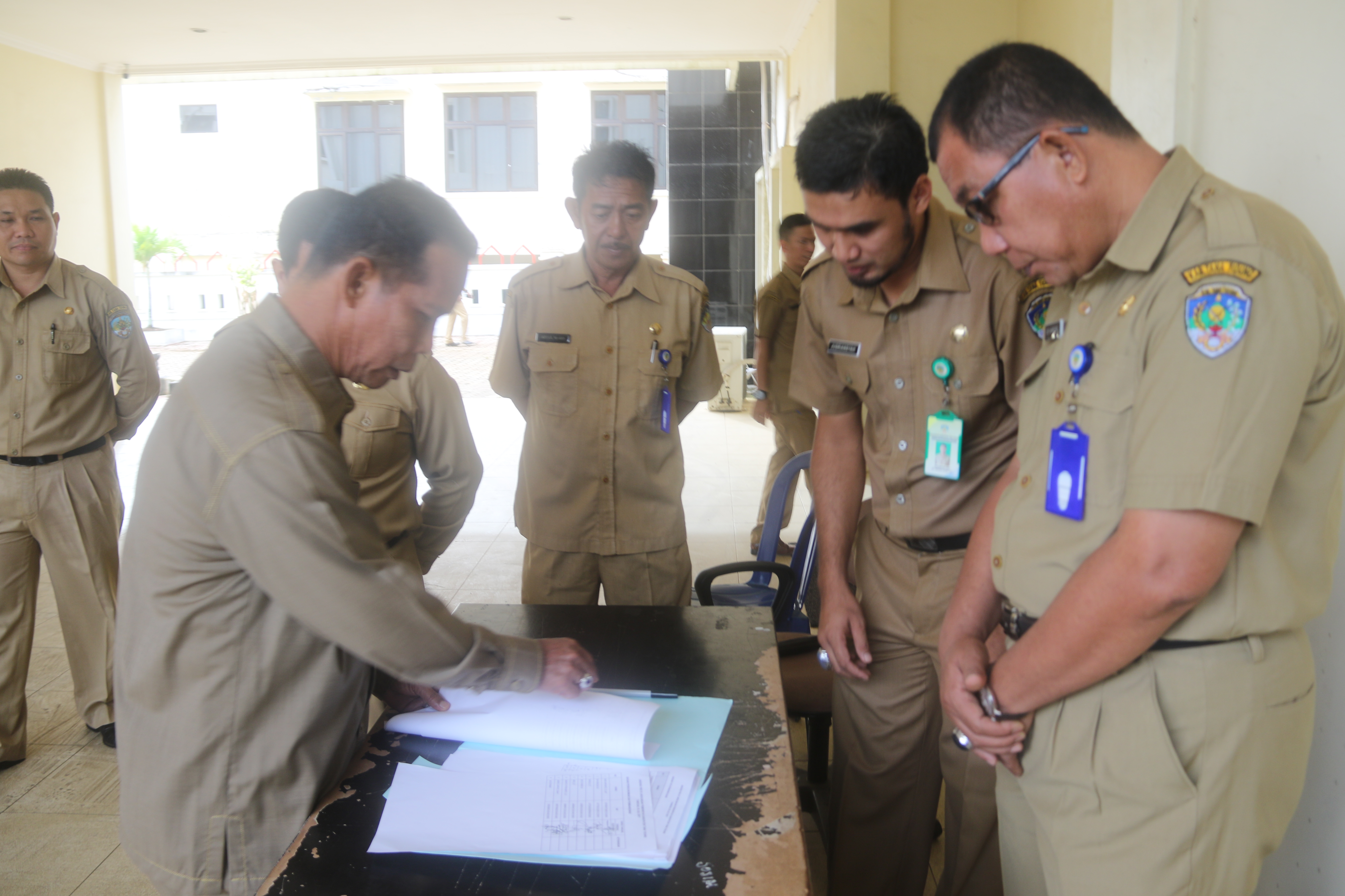 Sidak Paska Cuti Bersama 