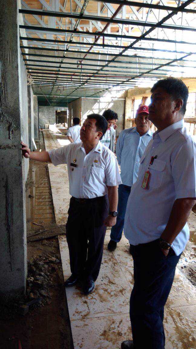 Wabub Monitoring Pembangunan Rumah Sakit