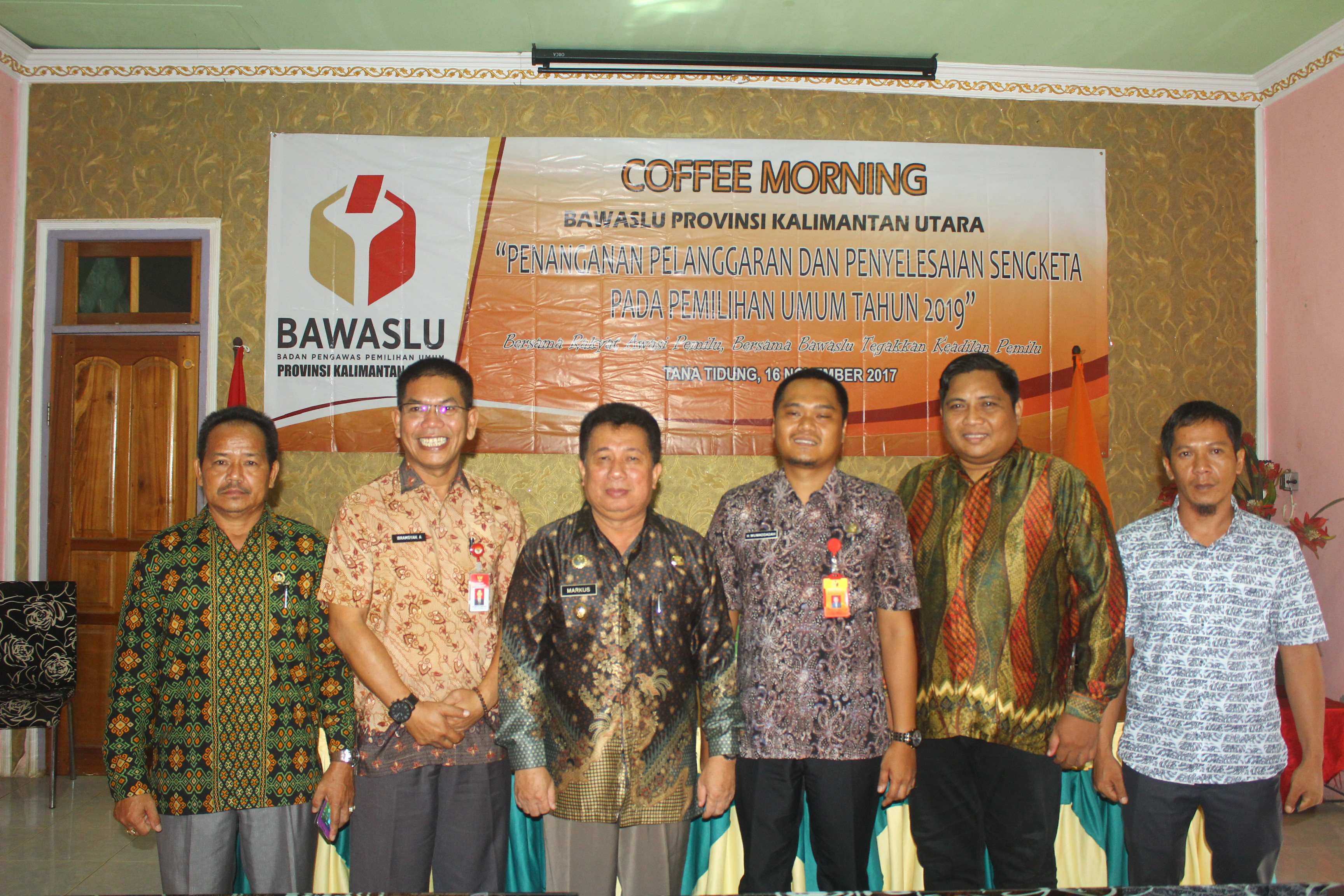 Bawaslu Gelar “Coffee Morning”