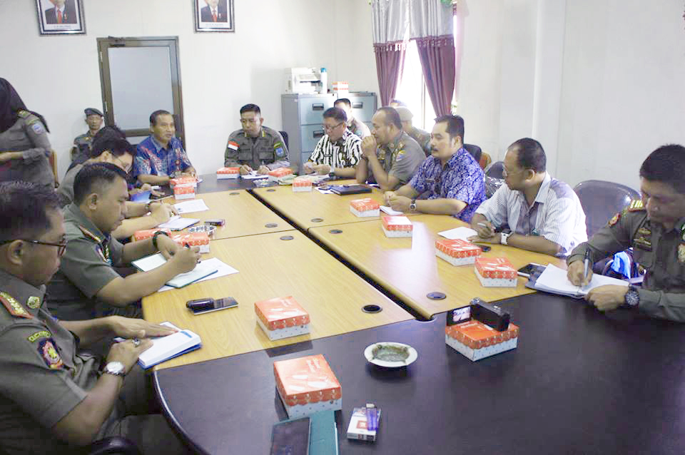 Rapat Persiapan HUT Satpol PP ke-68