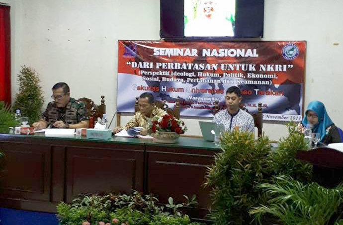 Seminar Nasional “Dari Perbatasan Untuk NKRI”