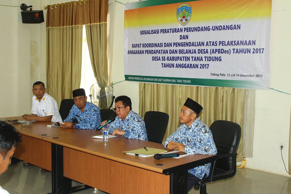 Rakor dan Pengendalian atas pelaksanaan APBDes Tahun 2017