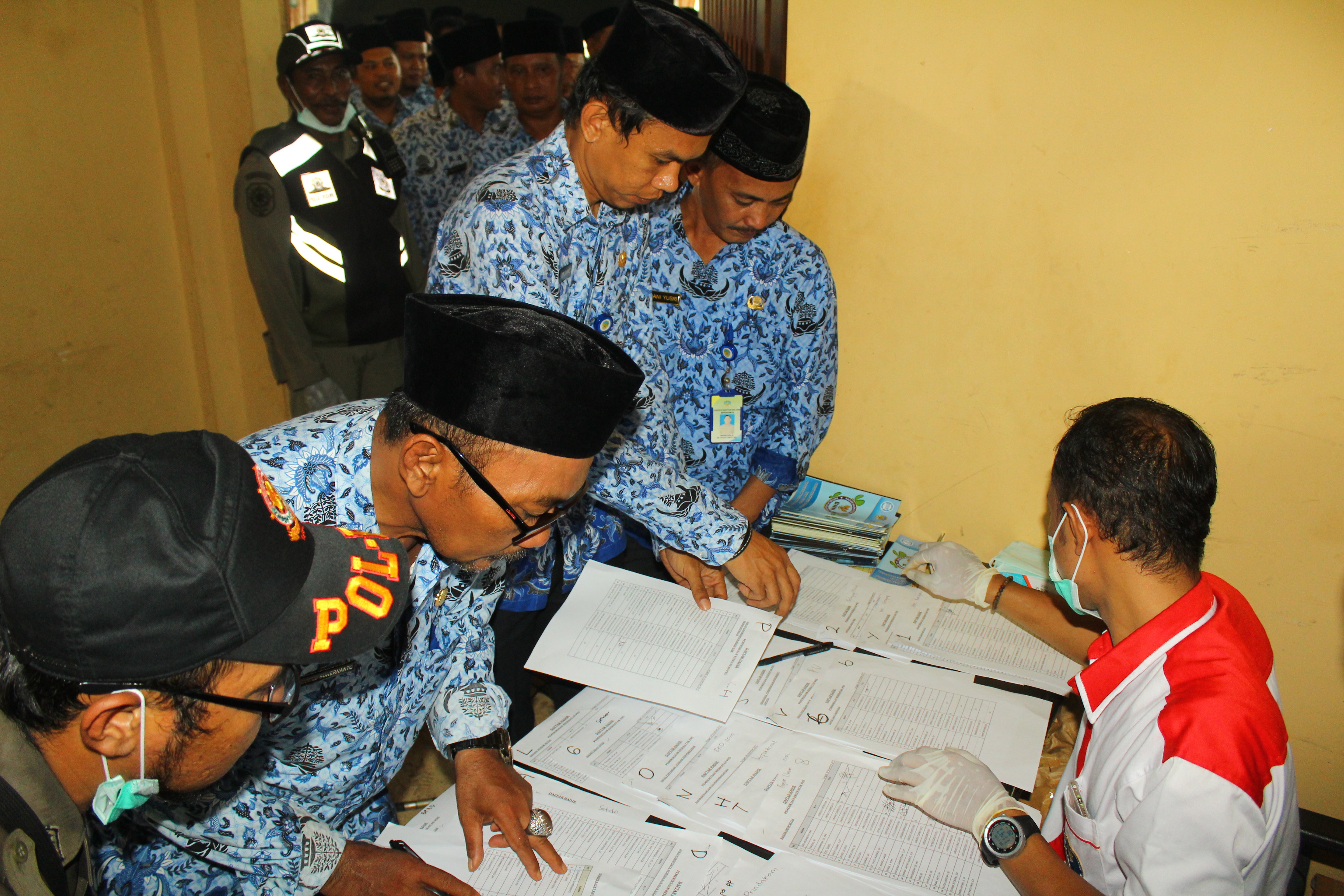 Cegah Penyalahan narkoba BNK tes Urin ASN