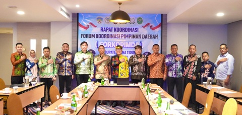Rapat Koordinasi Forum Komunikasi Pimpinan Daerah (FORKOPIMDA) Kabupaten  Tana Tidung | Kab. Tana Tidung